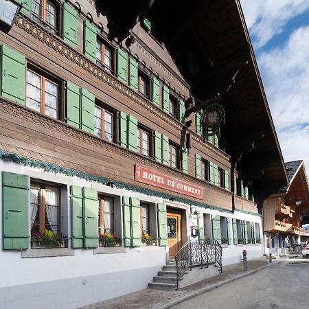 Hotel De Commune Gstaad Exterior photo