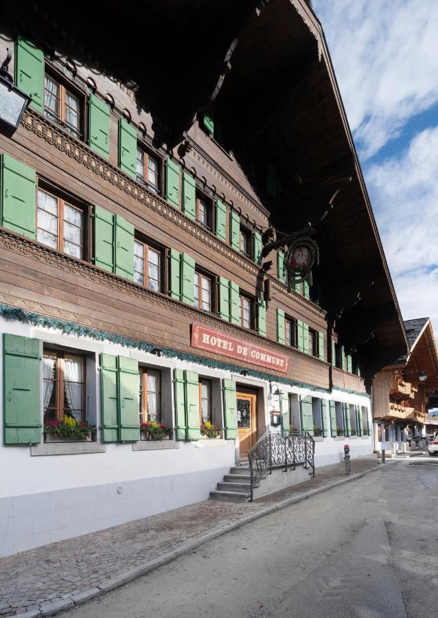 Hotel De Commune Gstaad Exterior photo
