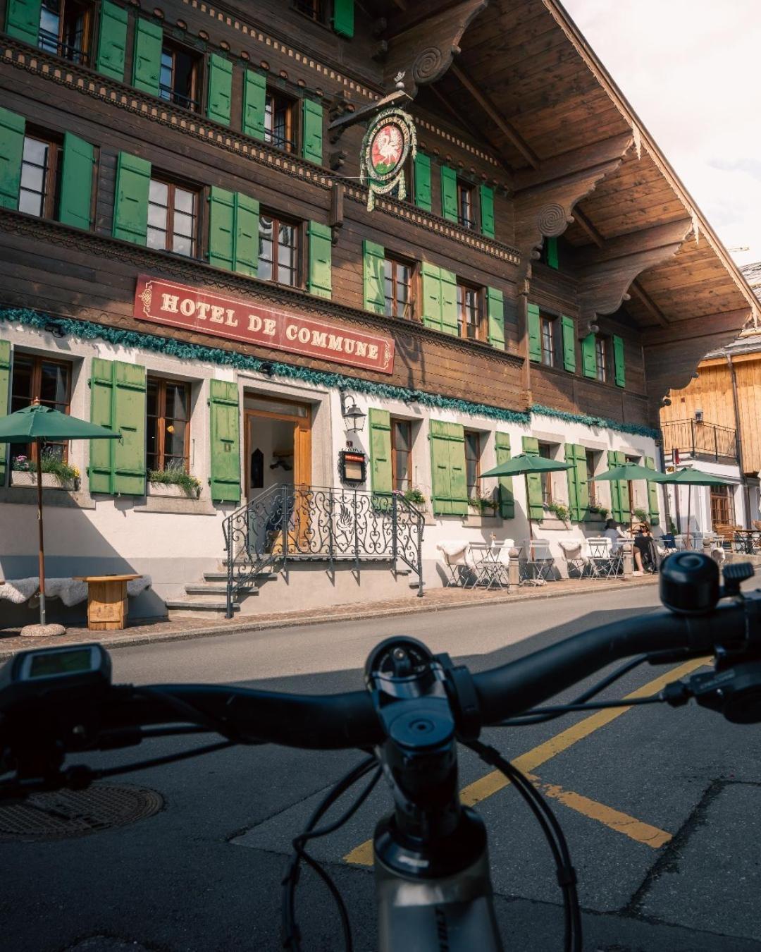 Hotel De Commune Gstaad Exterior photo